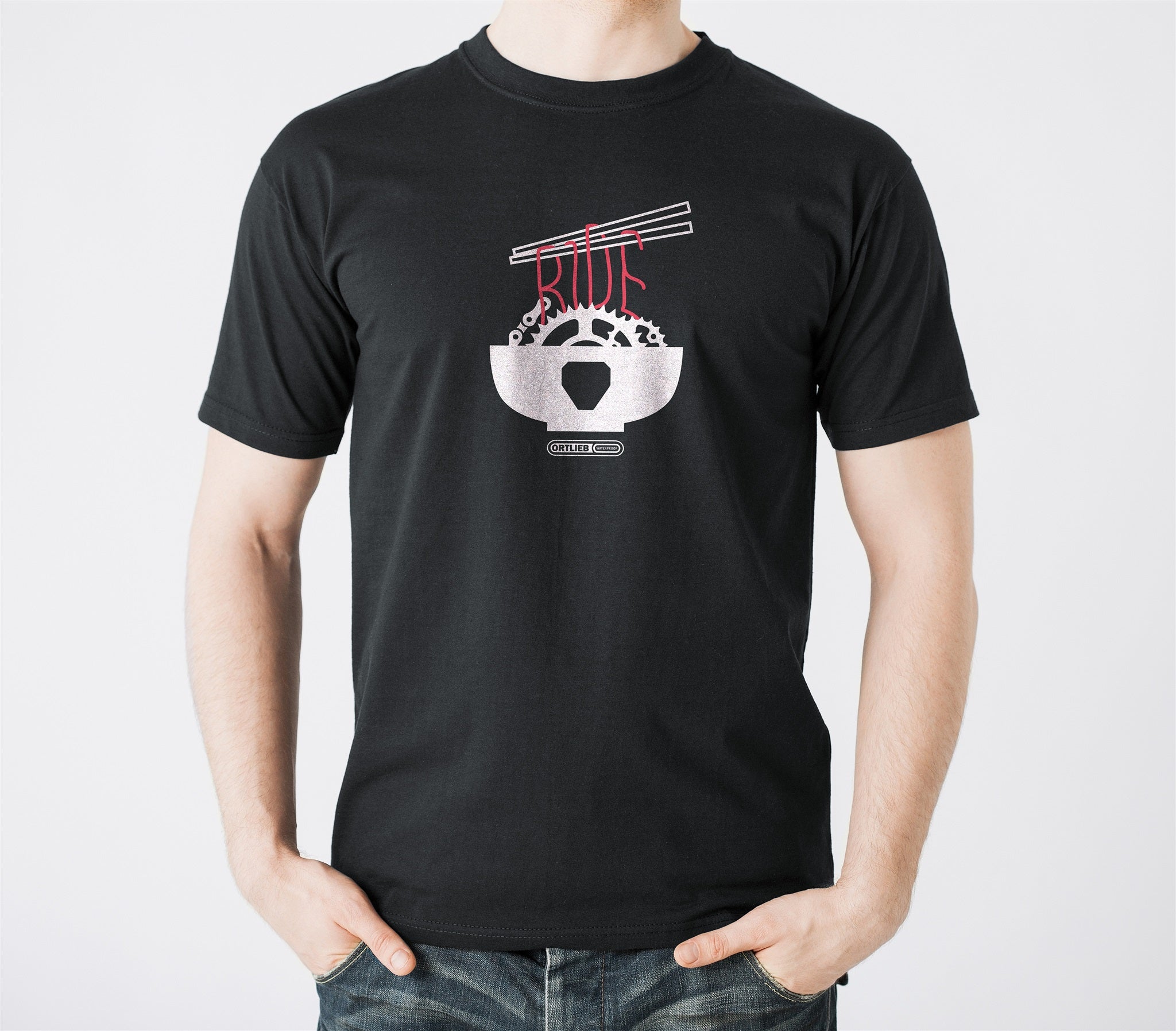 ORTLIEB T-Shirt Design "Ride"