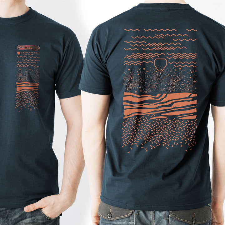 ORTLIEB T-Shirt Design "Waves"